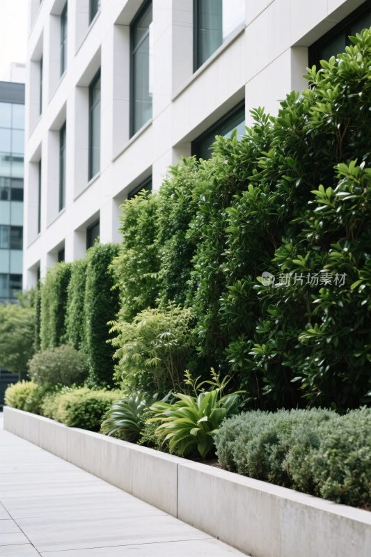 现代建筑绿化景观