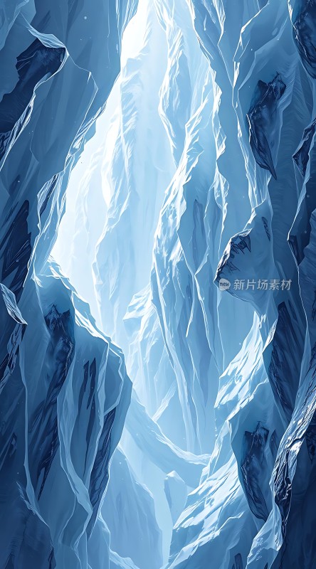 冰封峡谷
