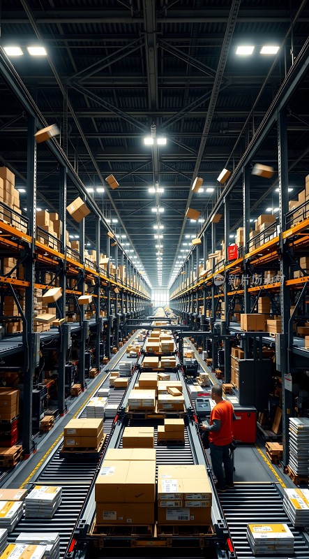 智能仓储物流中心高效作业精准管理