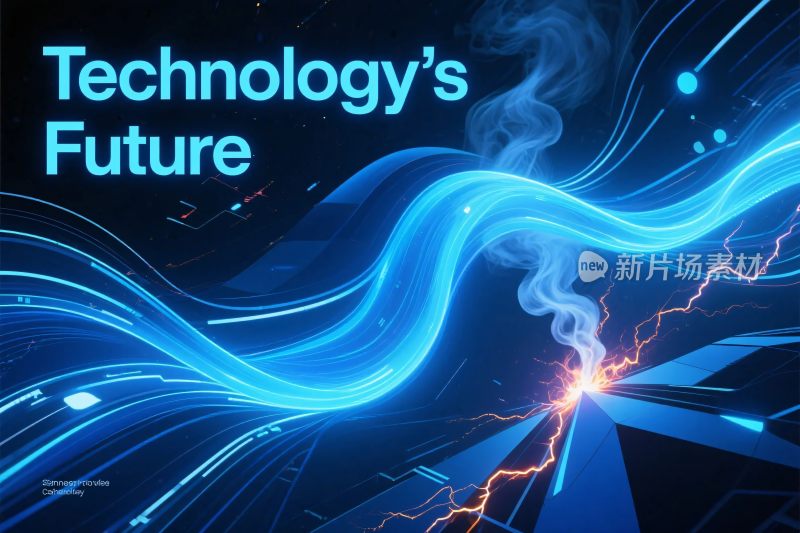 科技未来科技插画