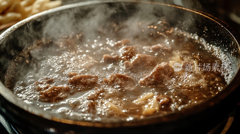 铁锅油炸酥肉