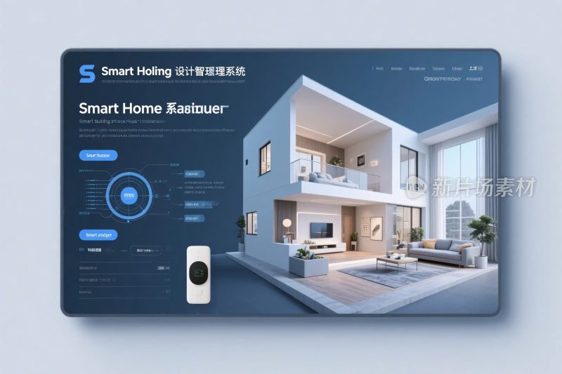 智能家居管理系统界面