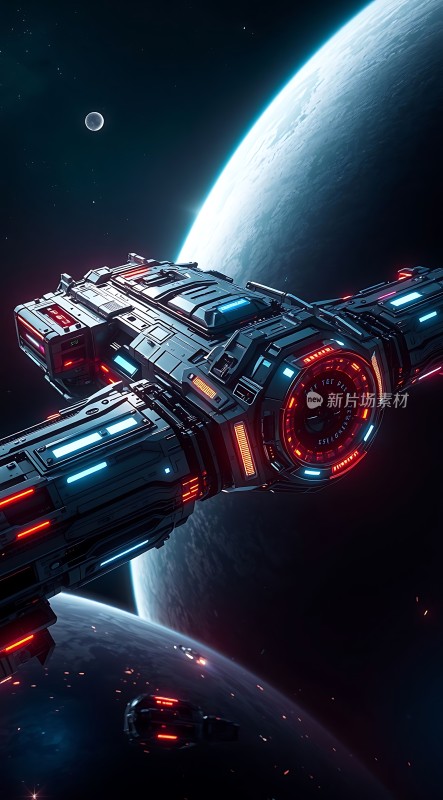 星际飞船探索未知宇宙