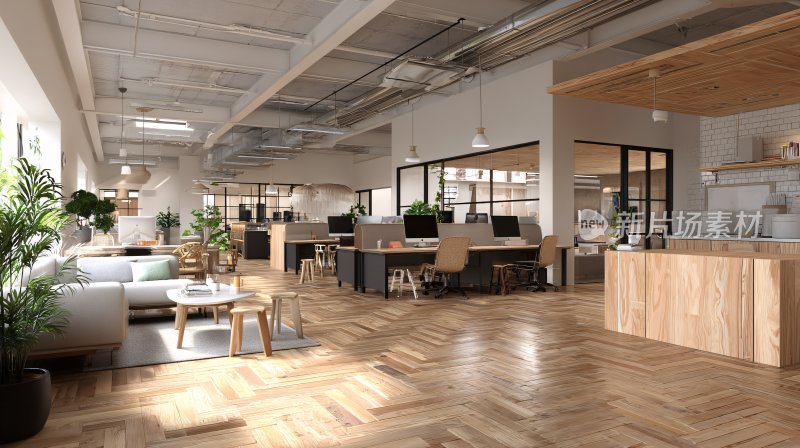 现代简约风格的办公空间