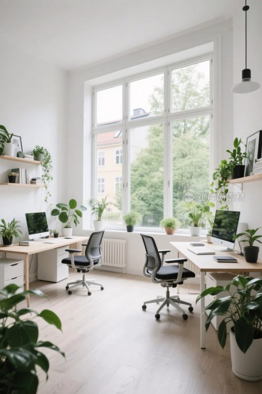 明亮简约办公空间
