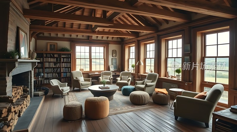 温馨木屋舒适生活空间