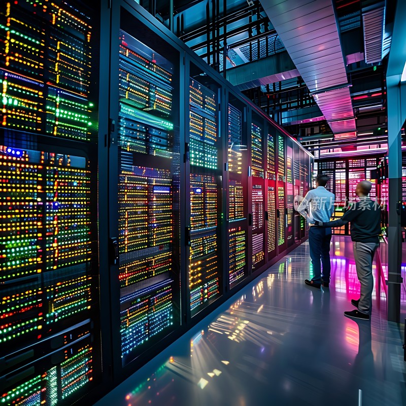 科技之光数据中心里的未来世界