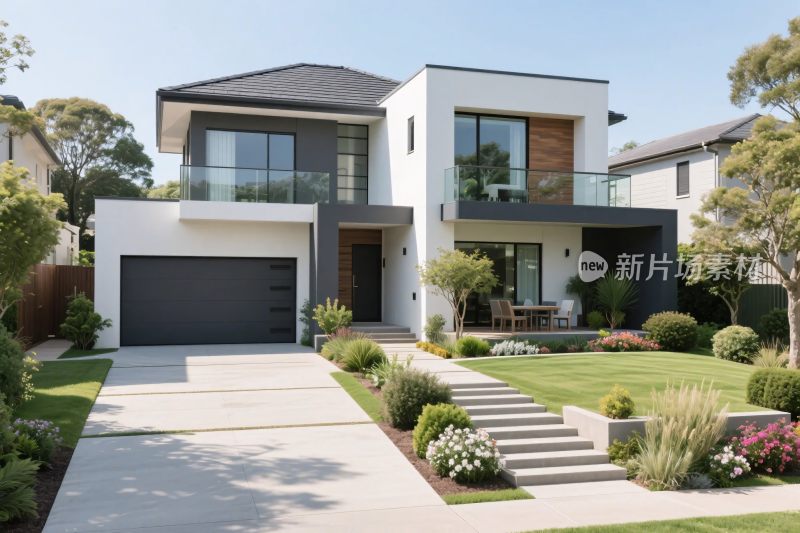 现代住宅庭院景观