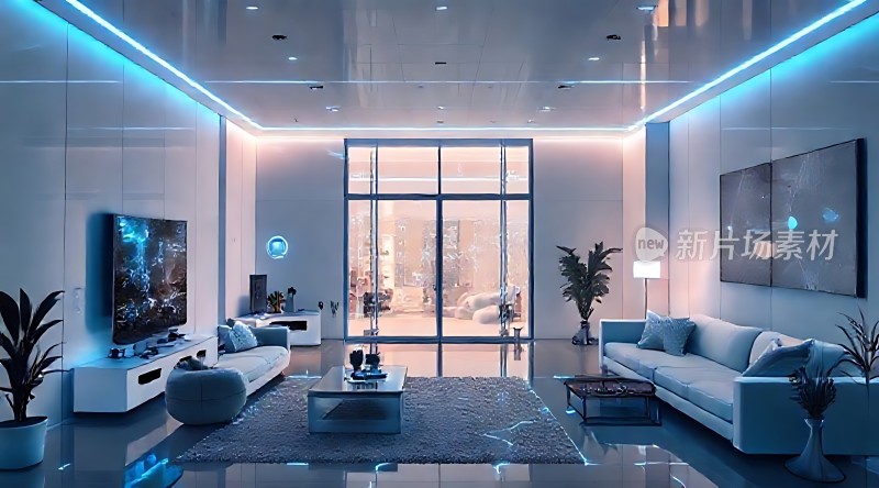 现代家居设计科技感十足