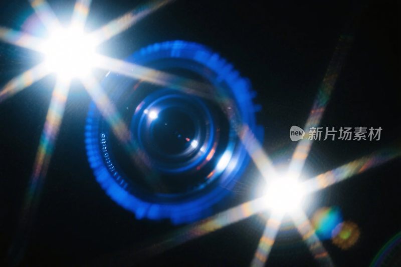 相机光斑镜头艺术