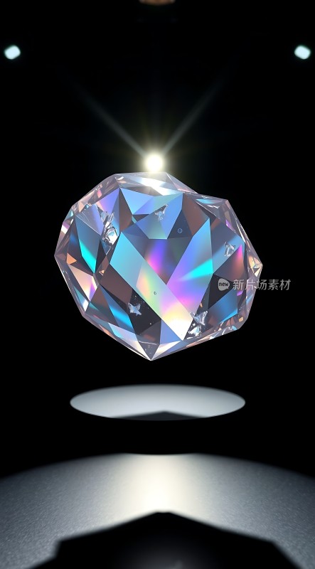 璀璨钻石闪耀光芒