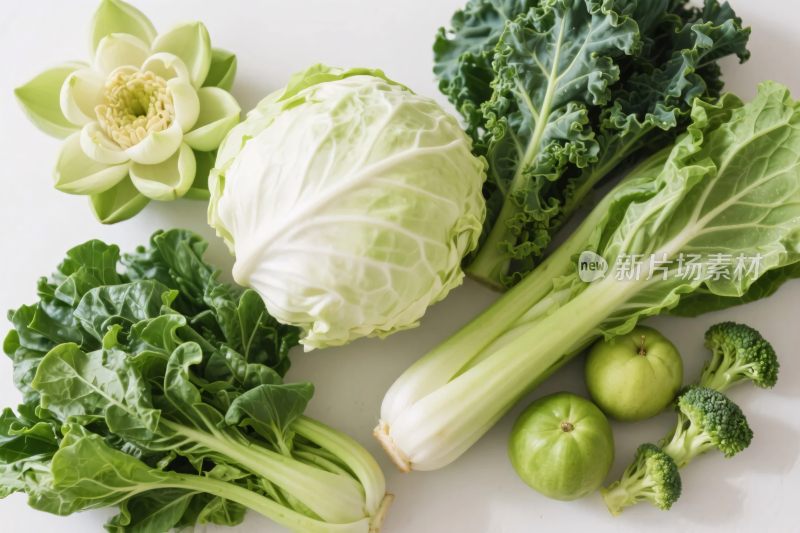 蔬果新鲜组合图