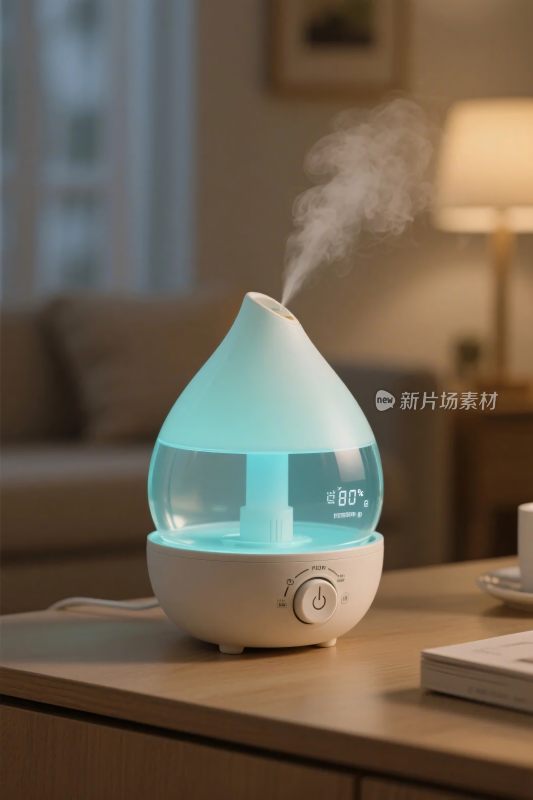 室内加湿器蒸汽场景