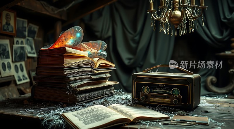 书页间飞舞的宇宙旧时光里的探索之旅