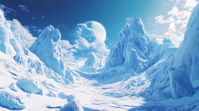 雪山大场景