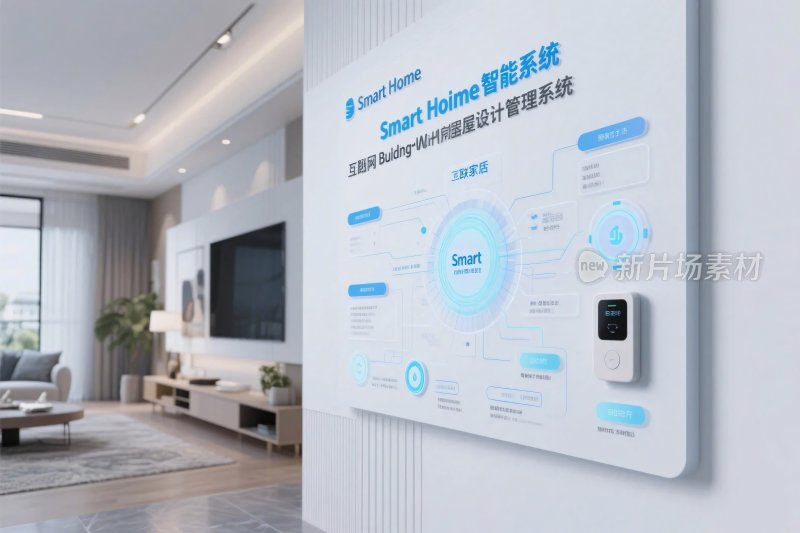 智能家居系统展示界面
