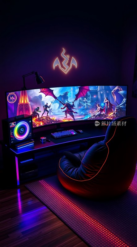 电竞梦幻空间沉浸式游戏体验