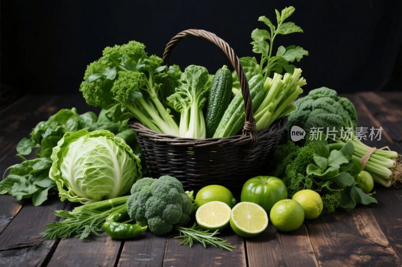 蔬菜水果摆放图