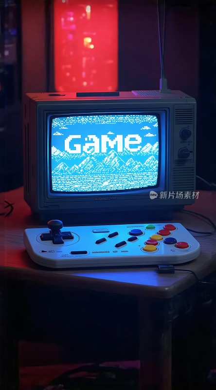 复古游戏机与经典手柄的结合唤起人们对童年游戏的美好回忆