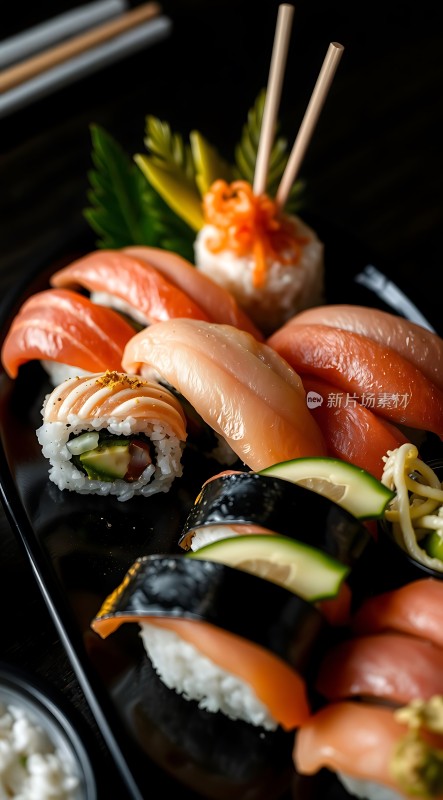 新鲜刺身大集合美味寿司等你来尝！