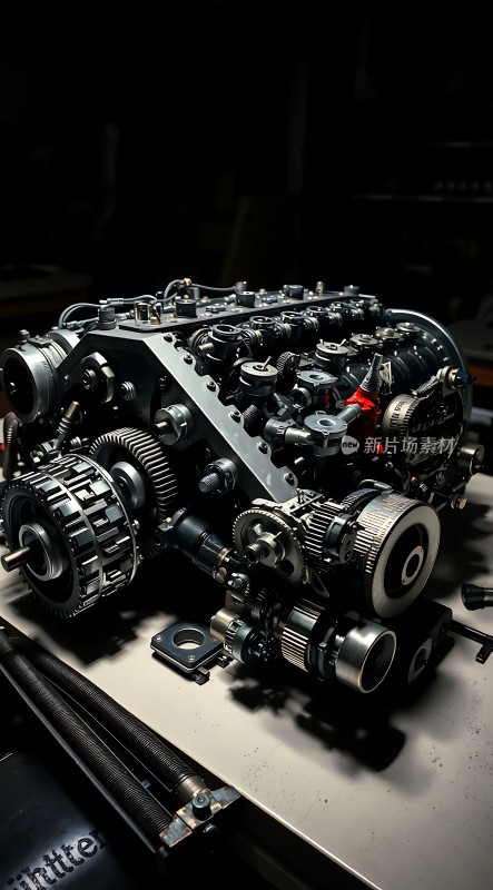 机械之心精密齿轮与复杂结构的完美结合