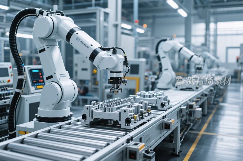 工业自动化机器人生产线