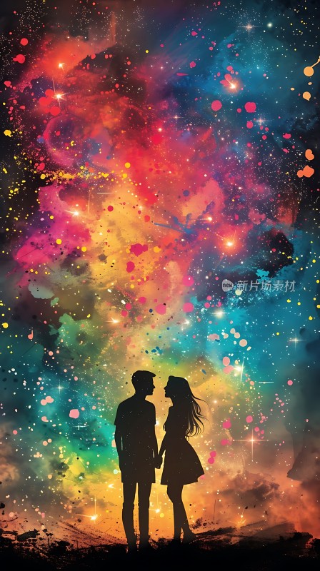 星空下的浪漫约会