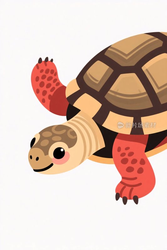 卡通乌龟插画