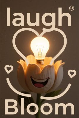 创意灯泡花朵插画 创意灯泡花朵插画