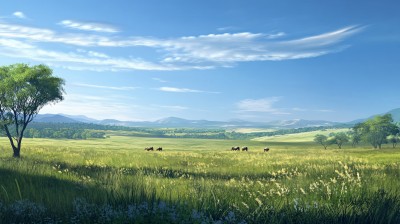 草原风光壁纸 草原风光壁纸