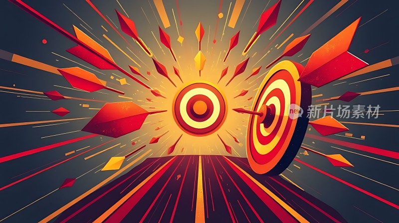 箭靶目标精准命中