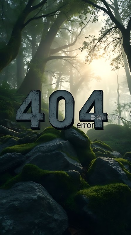 迷雾森林中的404错误页面