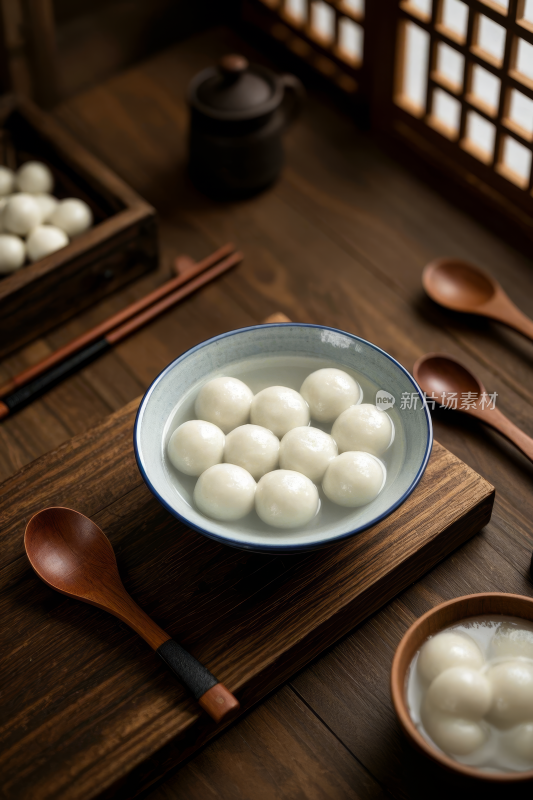 汤圆中国美食中式家常美味食物