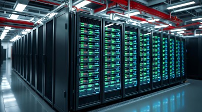 数据中心里的服务器集群