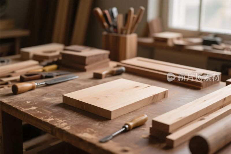 木工工作台场景