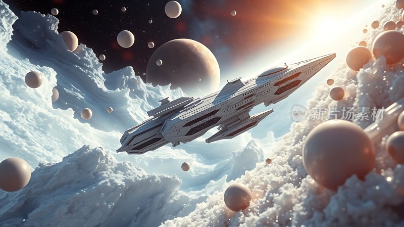 星际航行探索未知领域