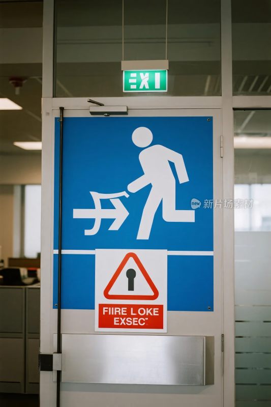 紧急出口消防标识图