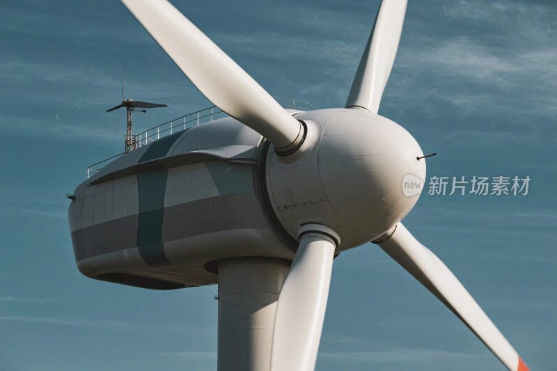 风力发电机近景