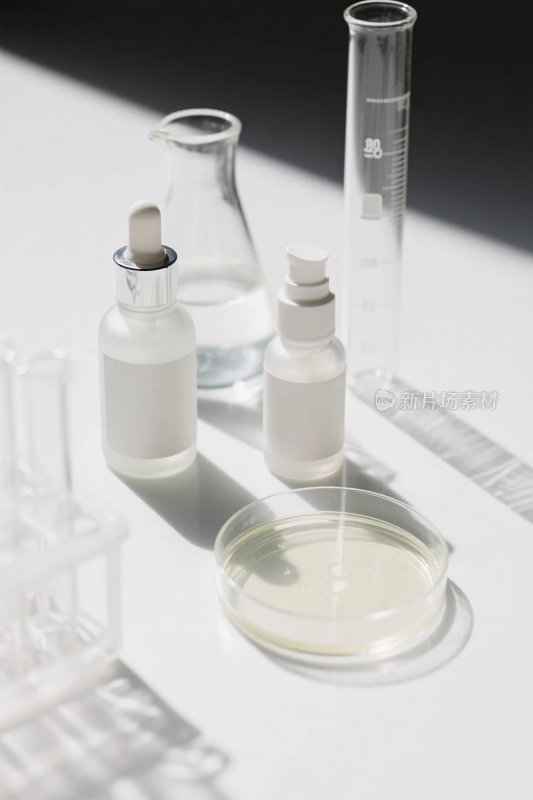 实验室器具与液体