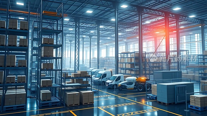 智能物流中心高效仓储与运输系统