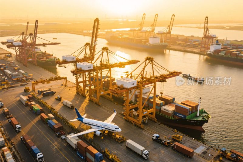 港口货运物流场景