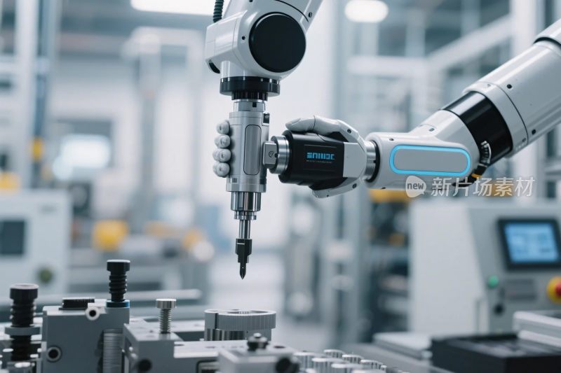 工业机器人进行作业