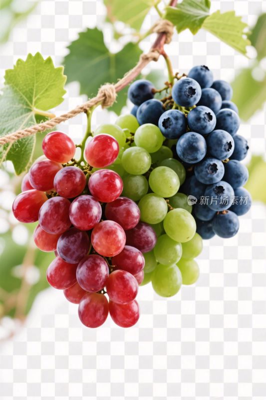 多彩葡萄藤挂图