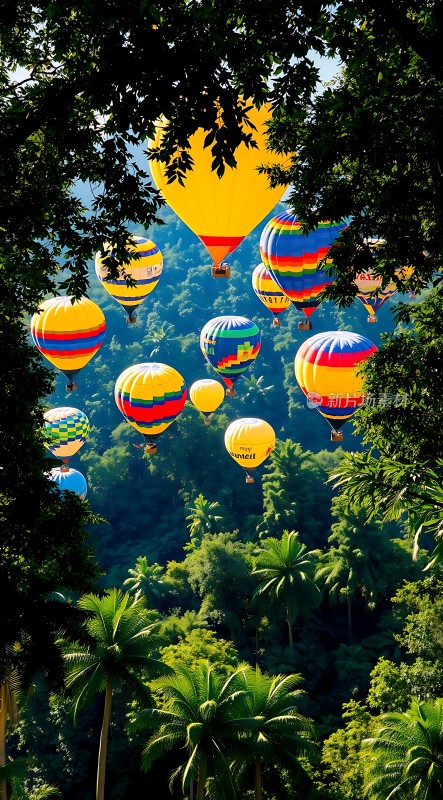 热气球森林之旅