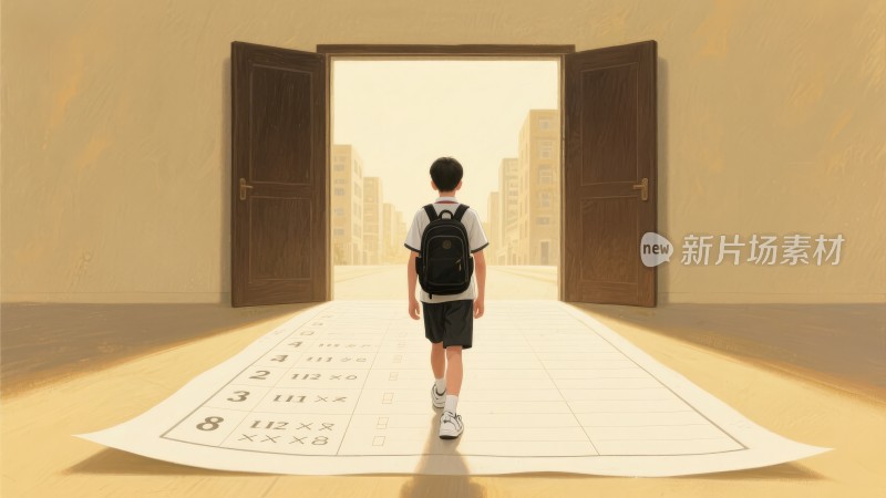 试卷上的求学之路，学生教育成长高考