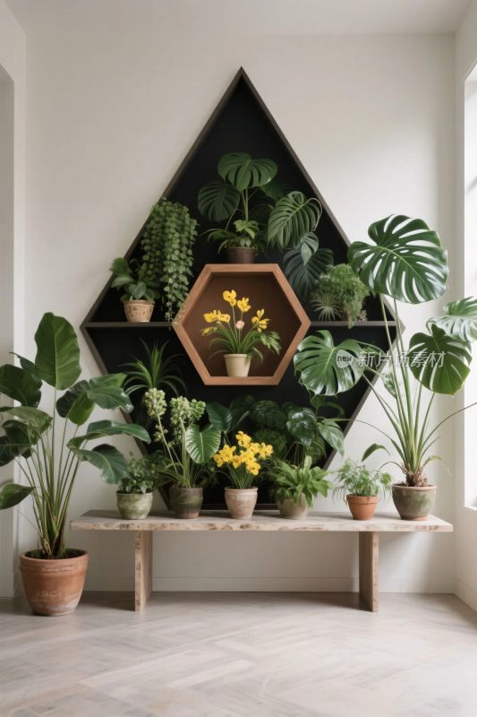 室内植物装饰布置