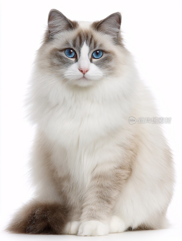 蓝眼布偶猫可爱写真