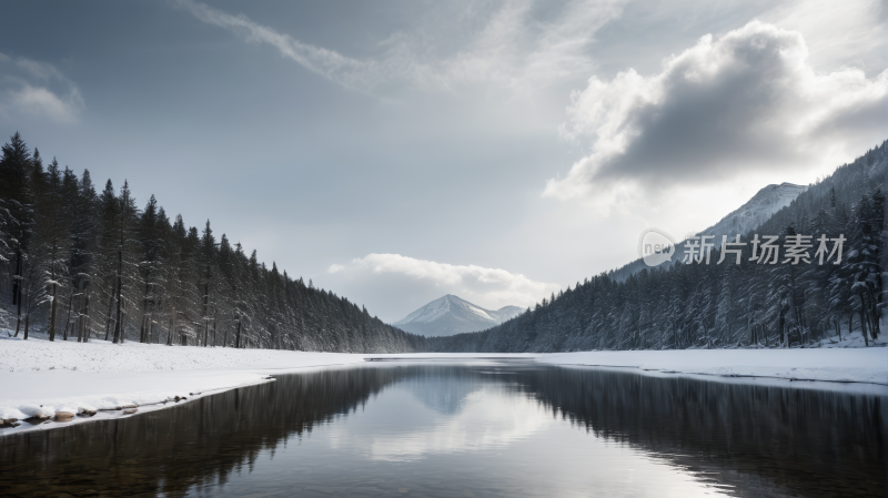 湖泊高清风景图片