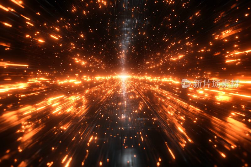 炫彩光效科技背景画面