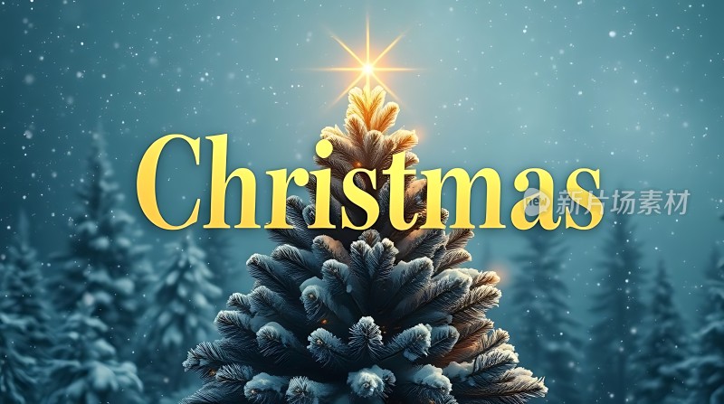 圣诞树下的温馨时光